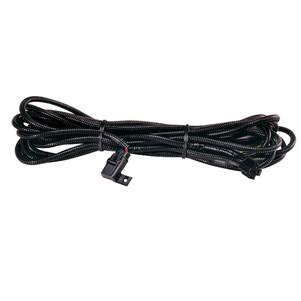 HELLA Wiring Harness for 500/450 Halogen Lights — detail view of relay and fuse