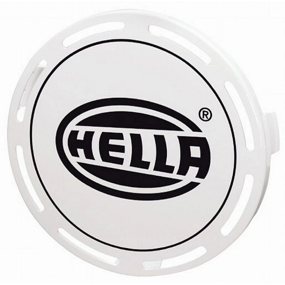 HELLA X-Treme Series LED Driving Lights IP69K cover, rugged white, off-road auxiliary accessory.