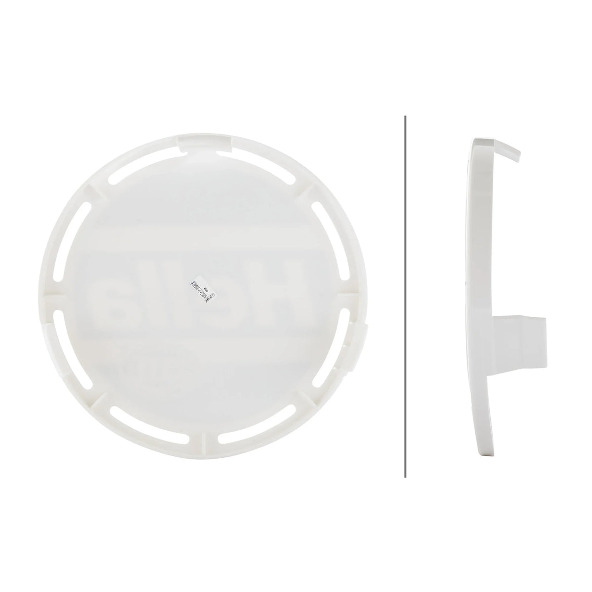 HELLA X-Treme Series LED Driving Lights cover, rugged white auxiliary high-beam lens, IP69K, off-road