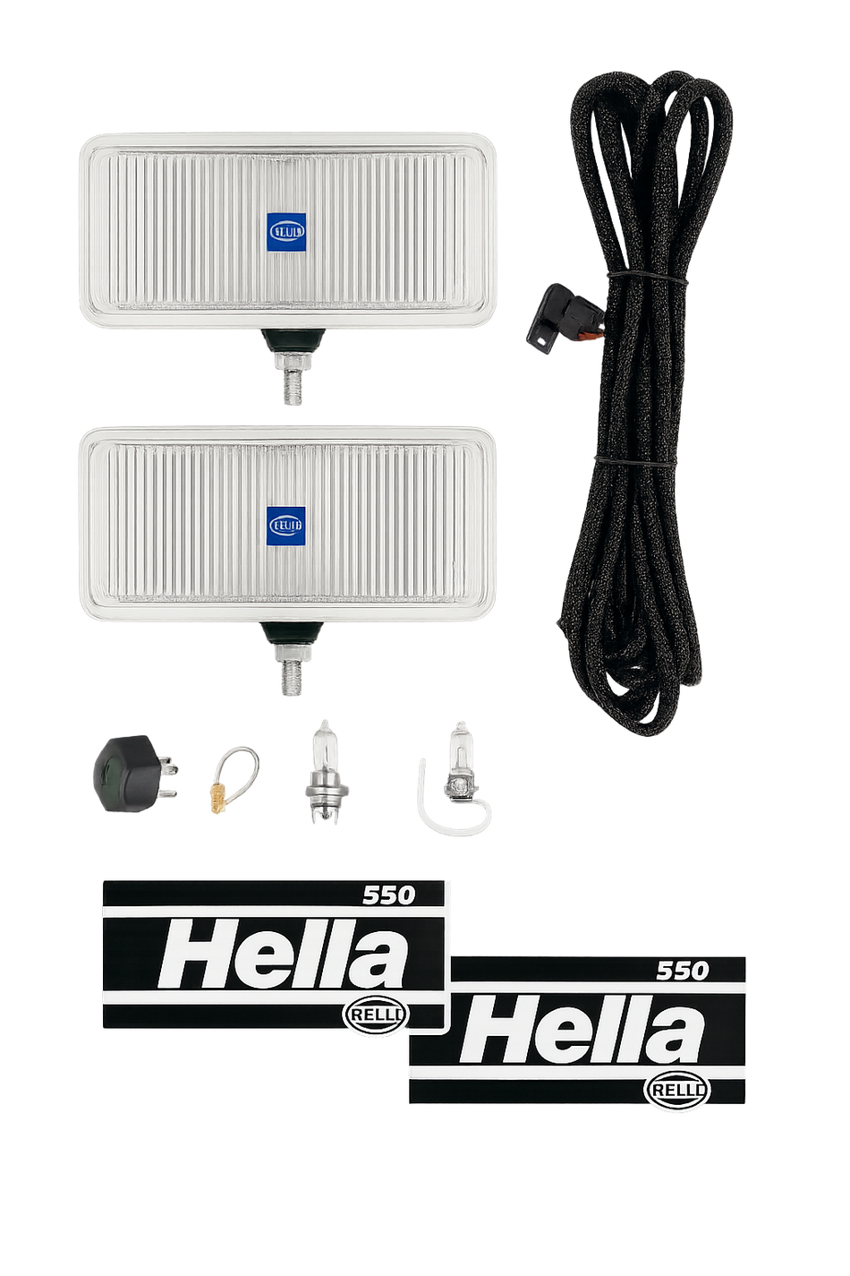 550 Halogen Fog Light - SAE Approved - Kit