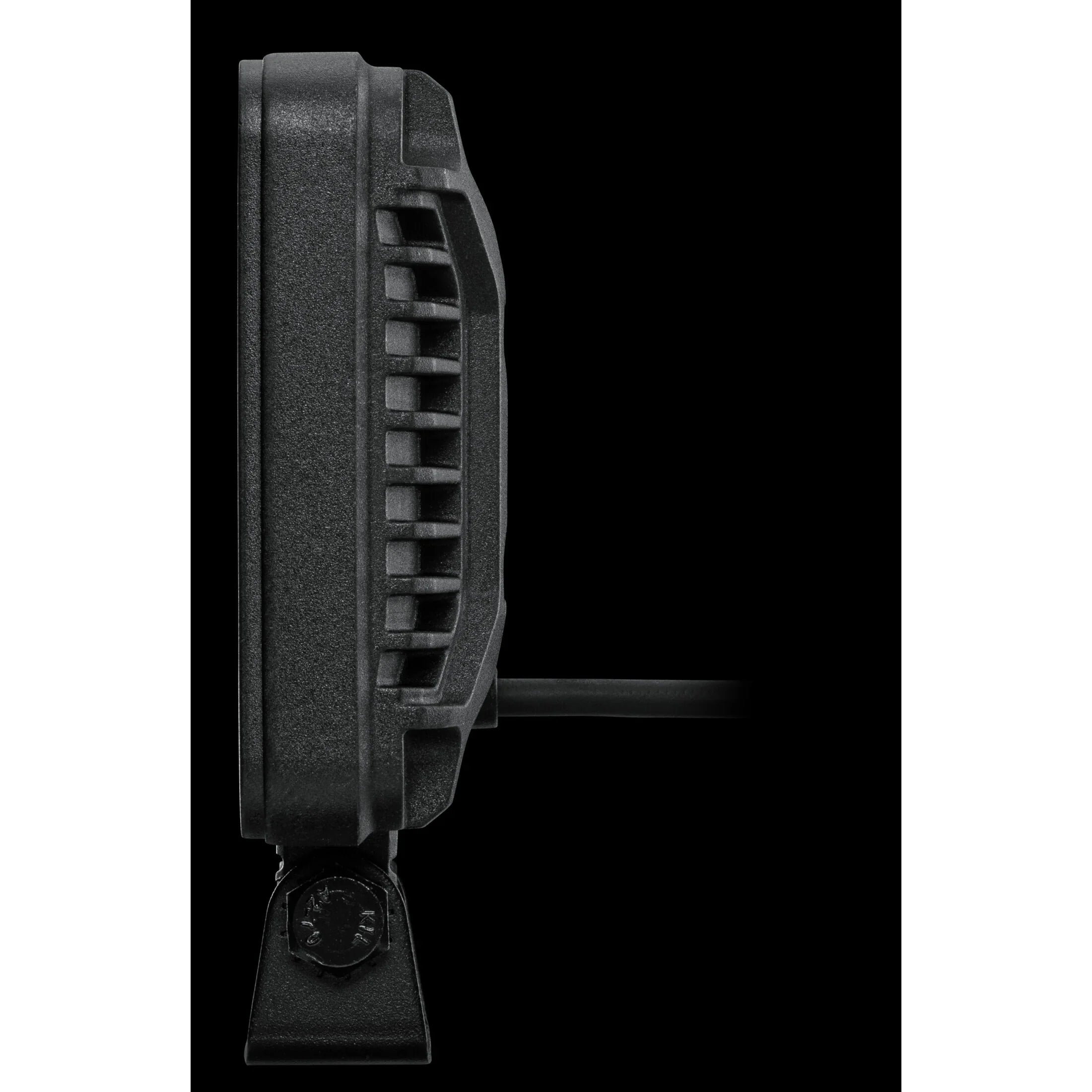 HELLA X-Treme Series LED Driving Lights side profile, rugged aluminum housing, IP69K, off-road auxiliary high-beam.