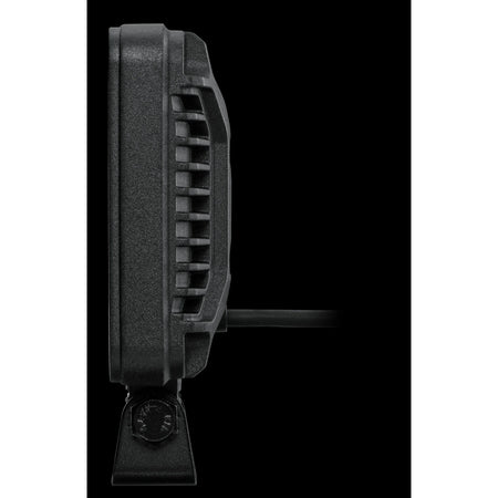 HELLA X-Treme Series LED Driving Lights side profile, rugged aluminum housing, IP69K, off-road auxiliary high-beam.