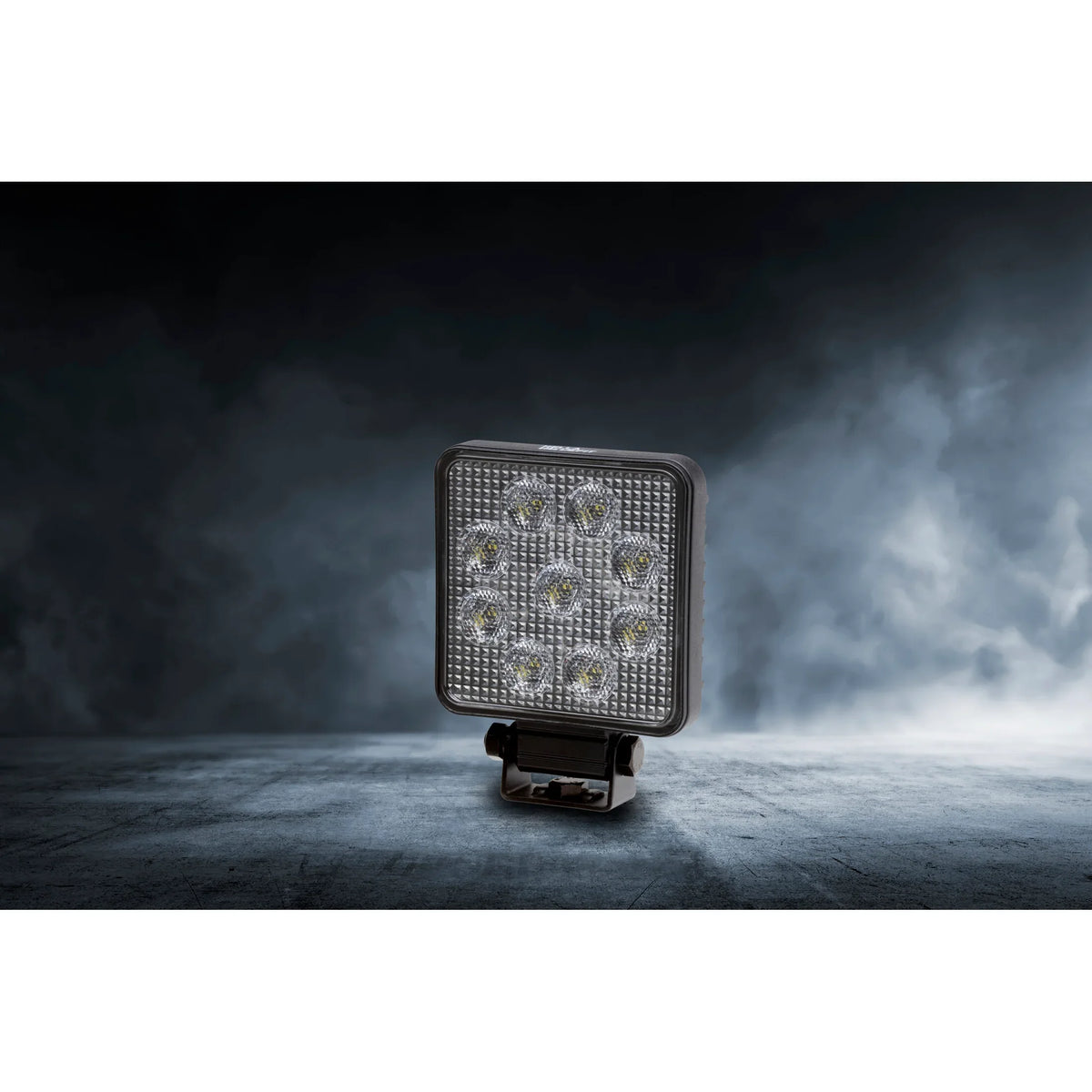 HELLA X-Treme Series LED Driving Lights in white mode, rugged aluminum housing, IP69K, auxiliary high-beam, ideal for off-road.