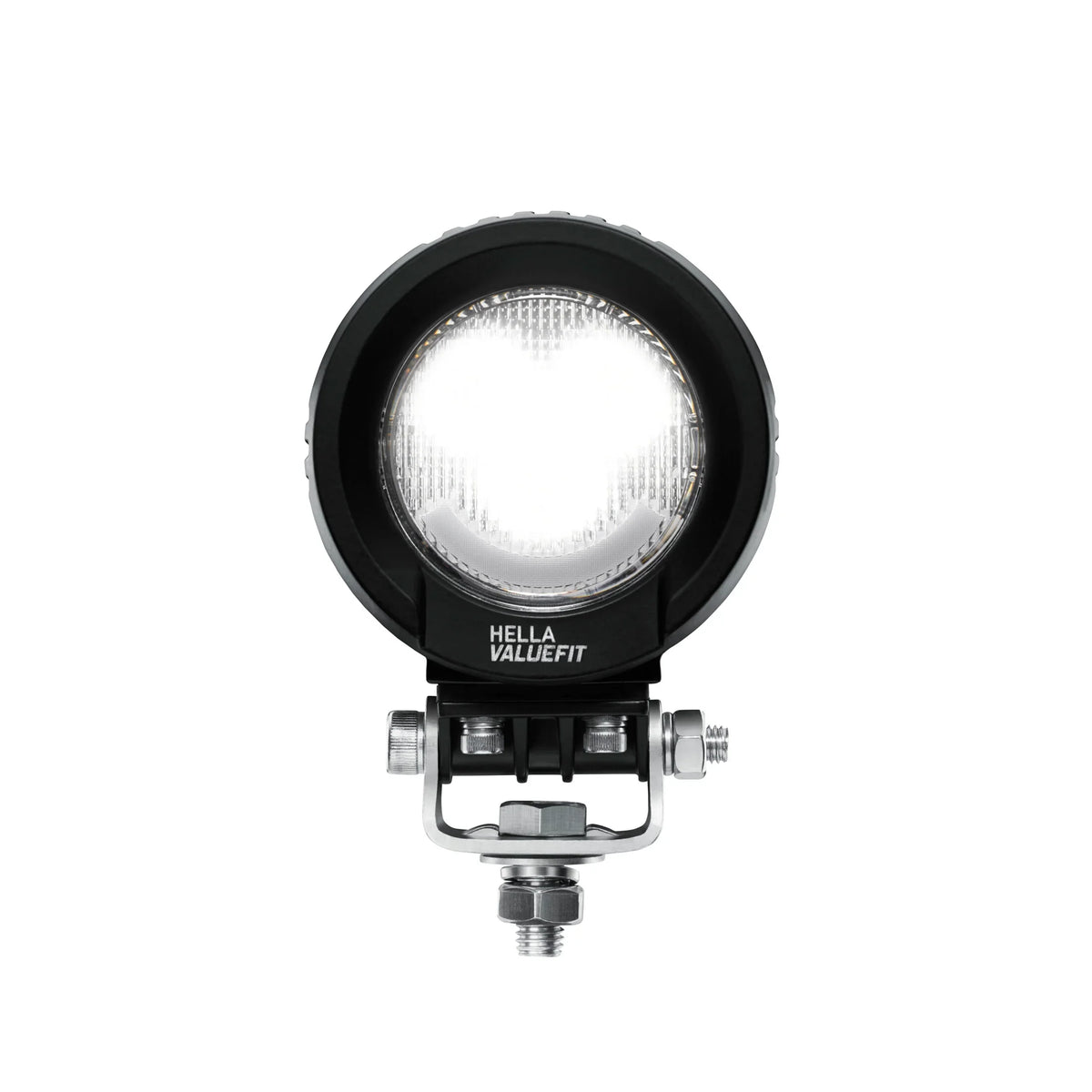HELLA X-Treme Series white LED Driving Light, IP69K, rugged aluminum housing, auxiliary high-beam.