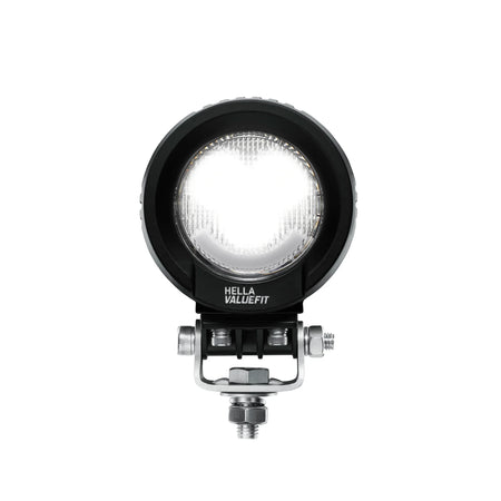 HELLA X-Treme Series white LED Driving Light, IP69K, rugged aluminum housing, auxiliary high-beam.