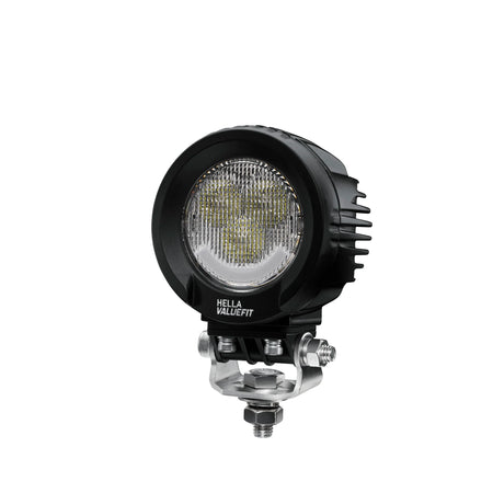 HELLA X-Treme Series LED Driving Lights in white, rugged aluminum housing, IP69K, auxiliary high-beam.