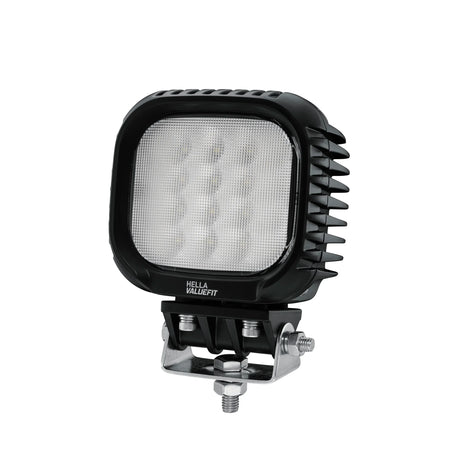 HELLA X-Treme Series LED Driving Lights in white mode, rugged aluminum housing, IP69K, auxiliary high-beam for off-road.