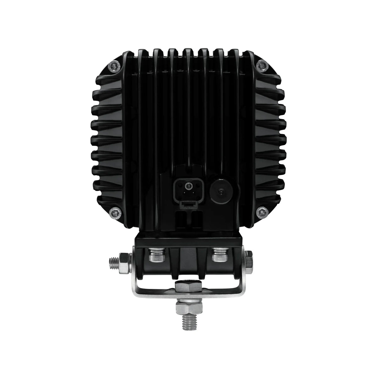 HELLA X-Treme Series LED Driving Lights rear view, rugged aluminum housing, IP69K, auxiliary high-beam, off-road