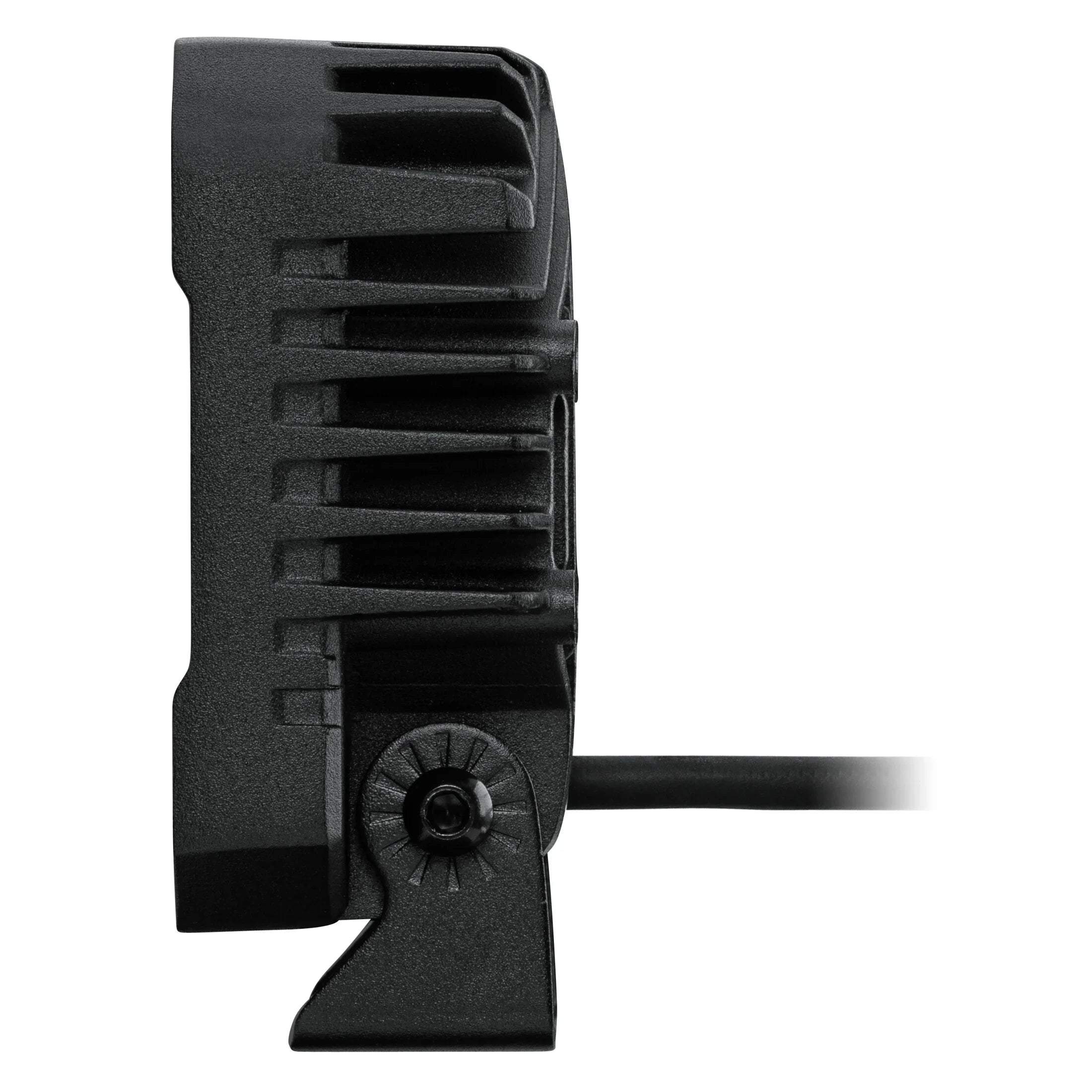 HELLA X-Treme Series LED Driving Lights side view, rugged aluminum housing, IP69K, off-road auxiliary high-beam.
