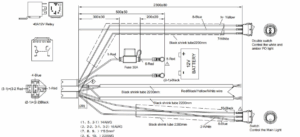 Wiring diagram for HELLA Performance Harness, showing relay, fuse, battery, and connections for two lights.